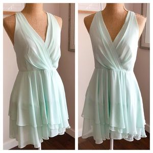 BCBGeneration Mint Green Mini Dress